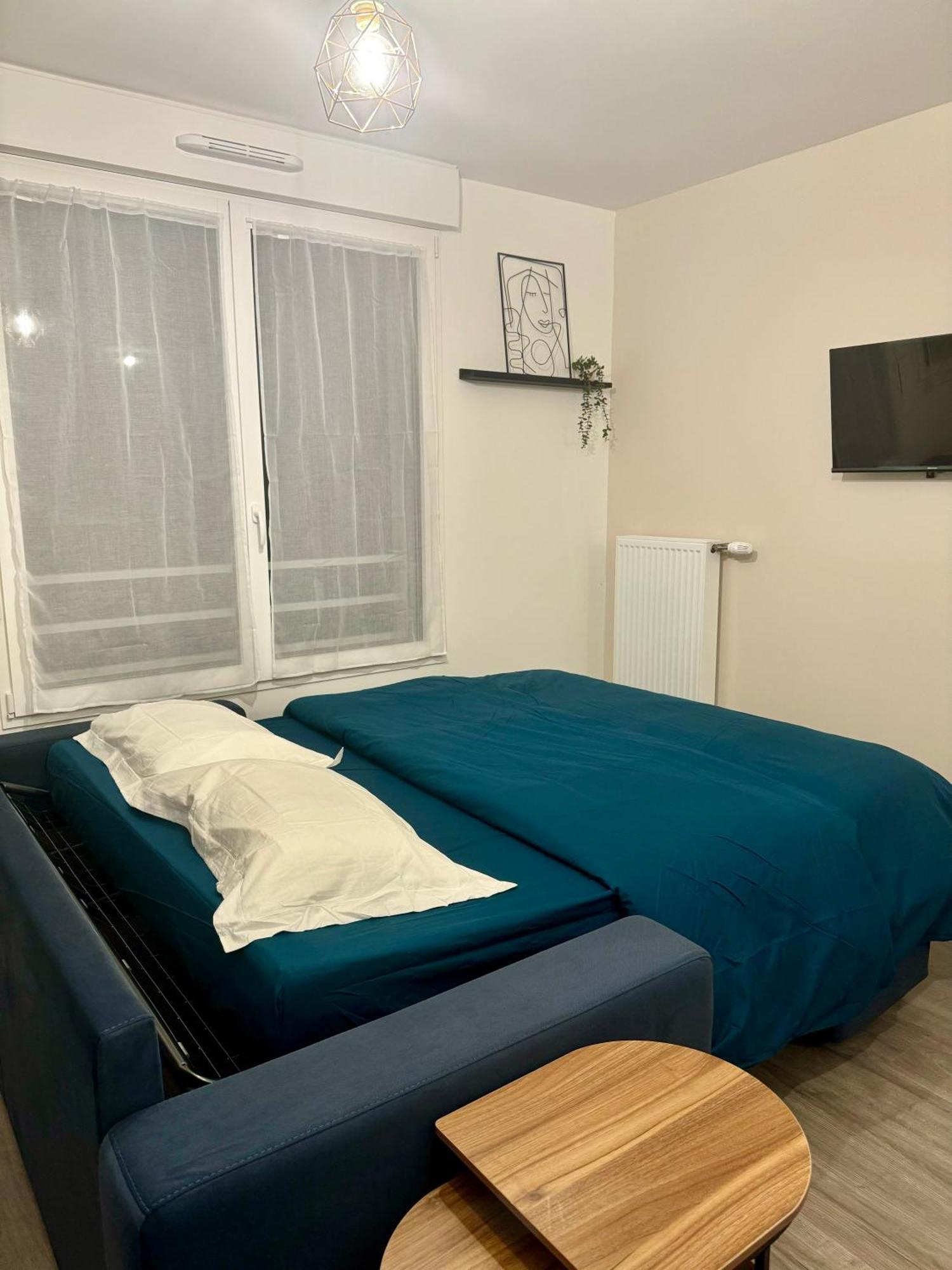 Studio Moderne Et Tout Equipe, Proche Du Rer, Paris & Aeroport D'Orly En 20 Min, Lit Bebe Sur Demande Витри сюр Сен Екстериор снимка