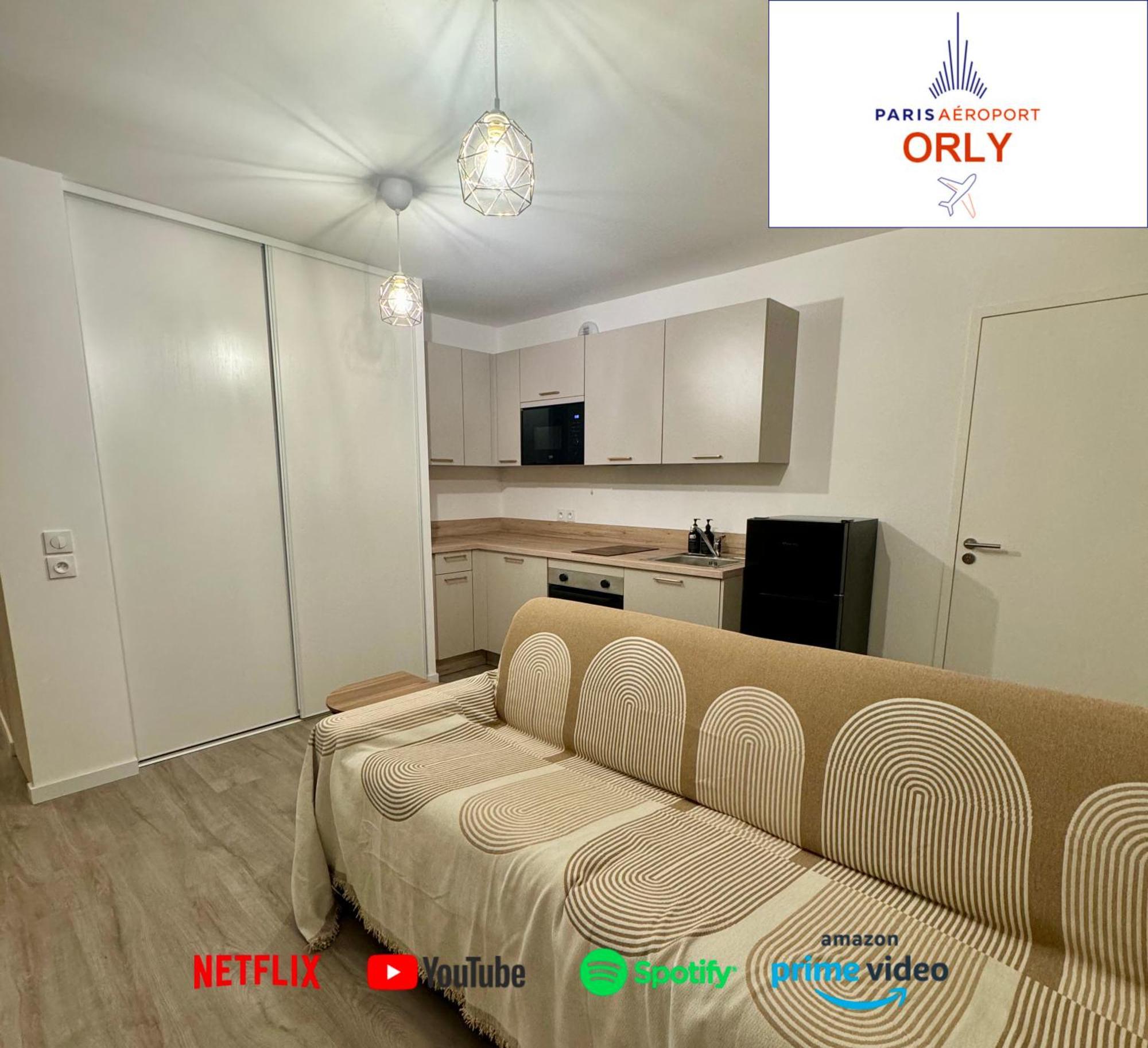 Studio Moderne Et Tout Equipe, Proche Du Rer, Paris & Aeroport D'Orly En 20 Min, Lit Bebe Sur Demande Витри сюр Сен Екстериор снимка